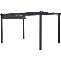 Pergola Landskap Skugga, musta, eri kokoja
