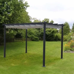Pergola Landskap Skugga, musta, eri kokoja