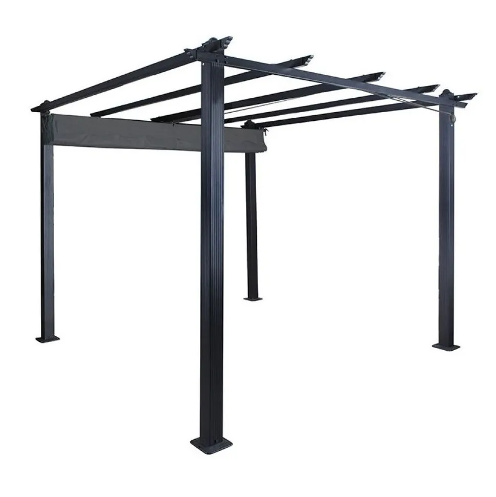 Pergola Landskap Skugga, musta, eri kokoja