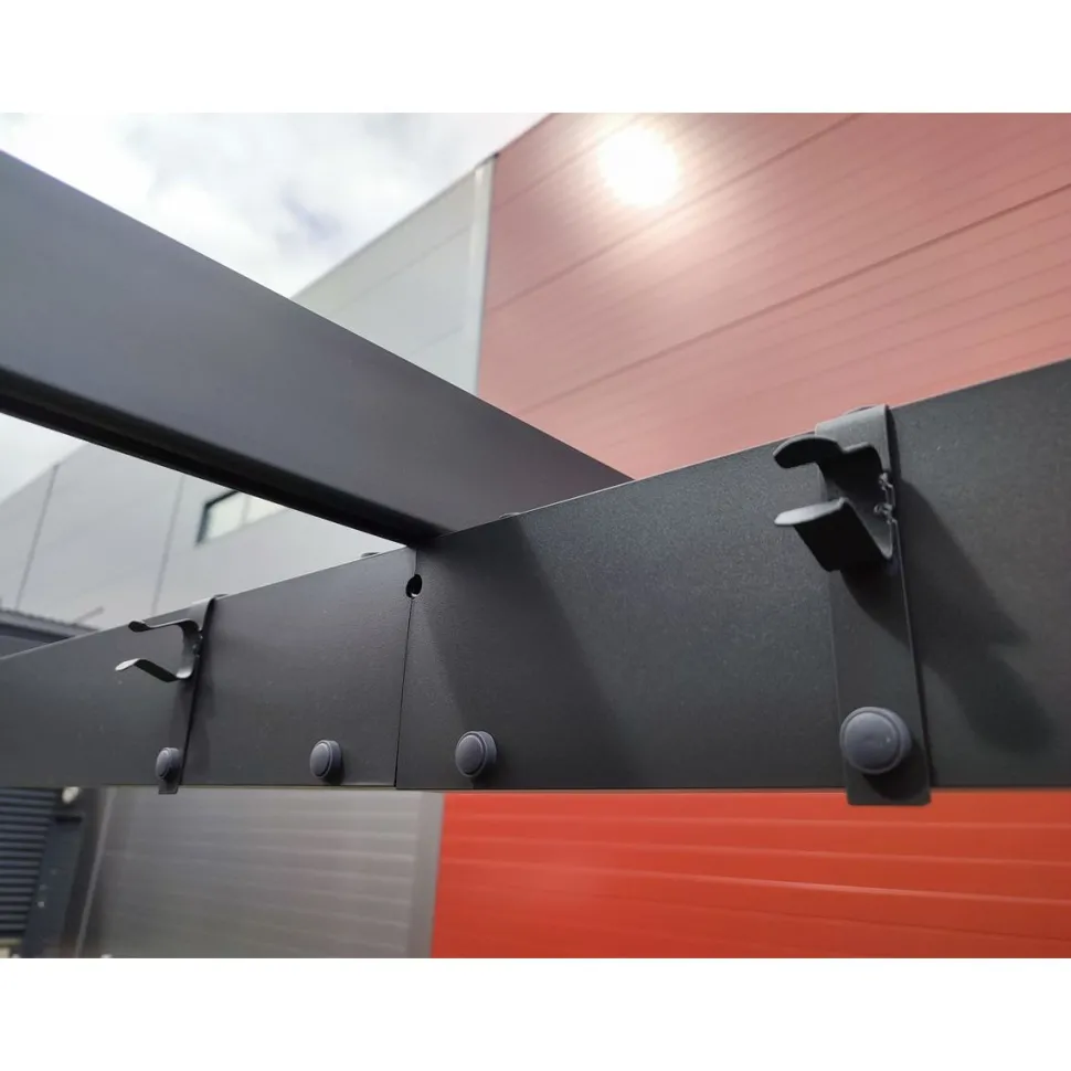 Pergola Mag-Pro Garden 3x4m kangaskatolla alumiini