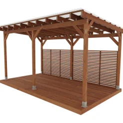 Pergola Miljöökoriste, ruskea, eri mittoja