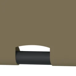 Pergola sisäänvedettävä katto 3x3 m ruskeanharmaa 180 g/m²