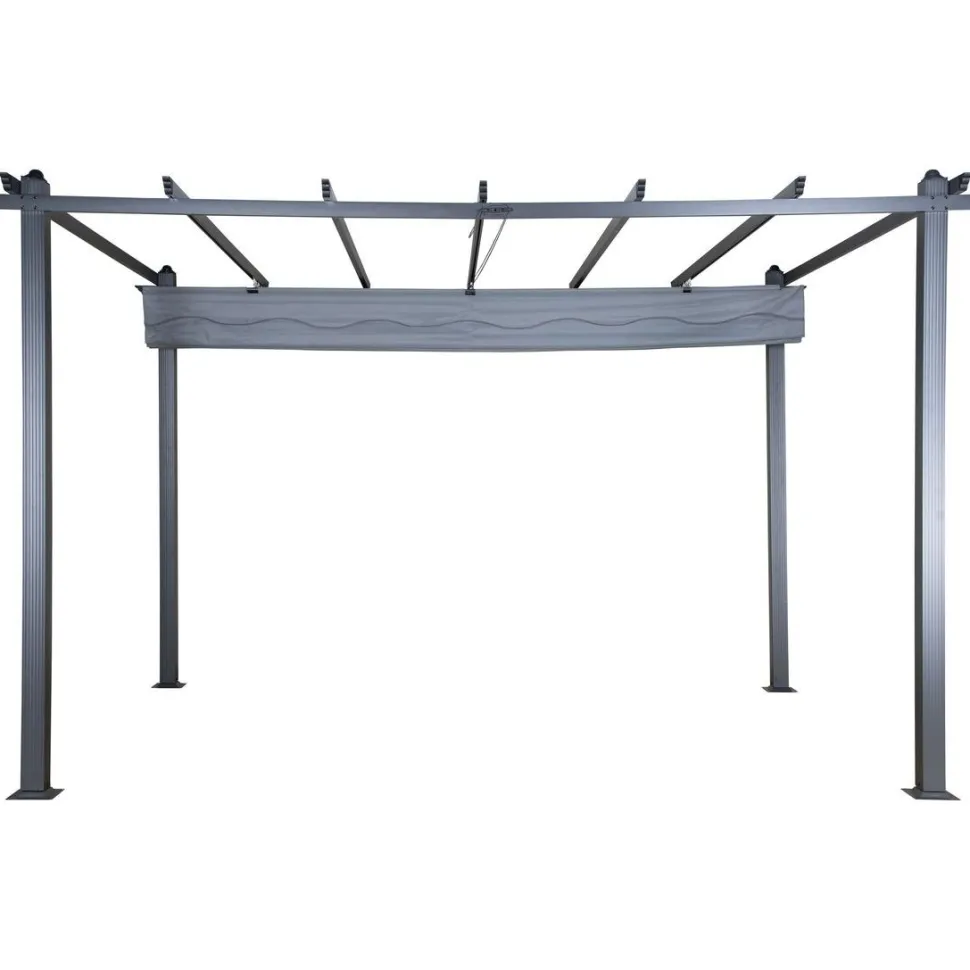 Pergola Venture Home Lazio, 295x395cm, musta/harmaa