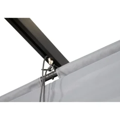 Pergola Venture Home Lazio, 295x395cm, musta/harmaa