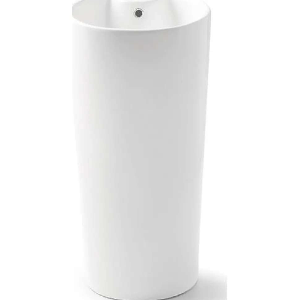 Pesuallas Bathco Corrales, Ø410mm, valkoinen