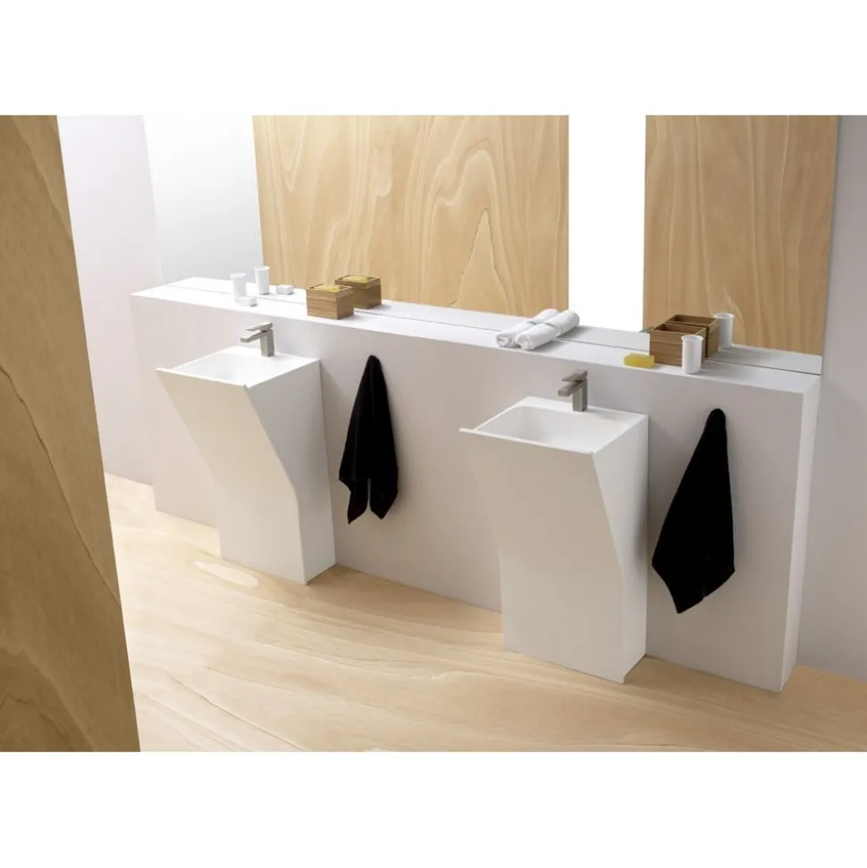 Pesuallas Bathco Veneto, 450x417mm, mattavalkoinen