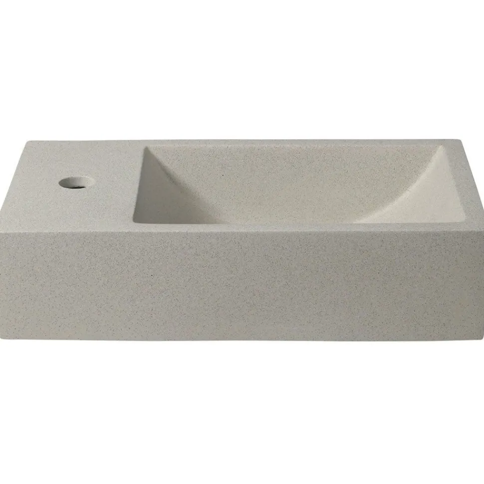 Pesuallas Interia Crest L 400x220x100 mm vasen beige