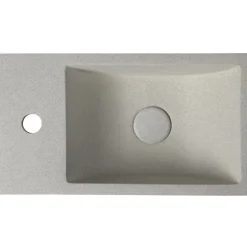 Pesuallas Interia Crest L 400x220x100 mm vasen beige
