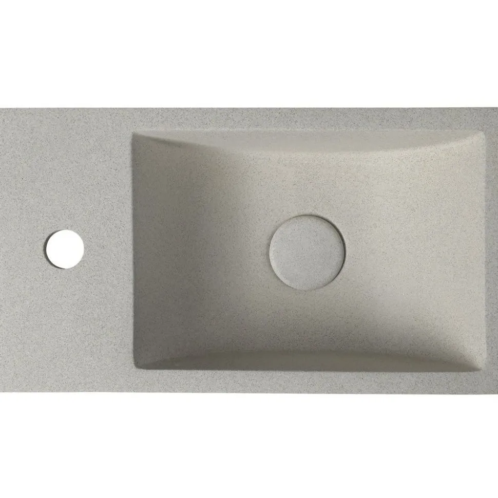 Pesuallas Interia Crest L 400x220x100 mm vasen beige