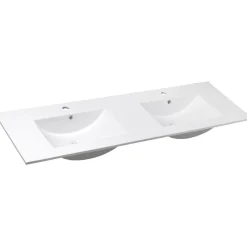 Pesuallas Interia Slim Double 1510 x 460 mm kaksialtainen valkoinen