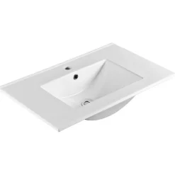 Pesuallas Interia Slim 70x46,5 cm, valkoinen