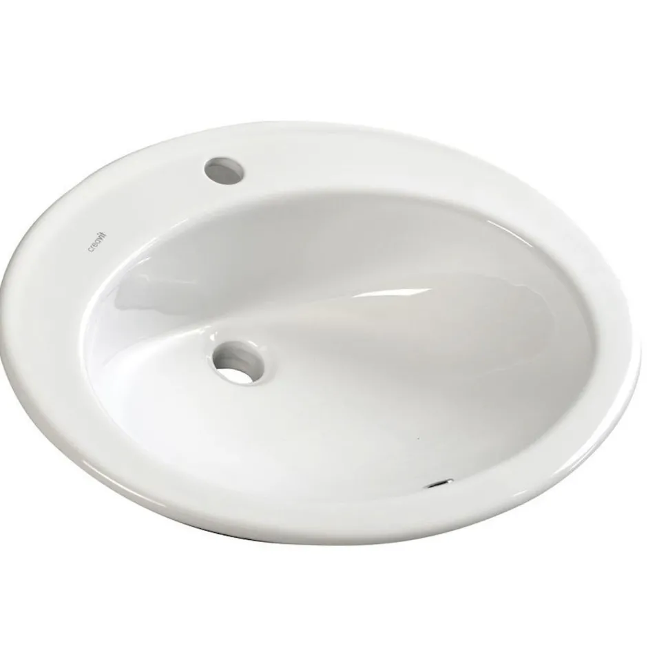 Pesuallas Interia Tropico 580x465 mm, valkoinen