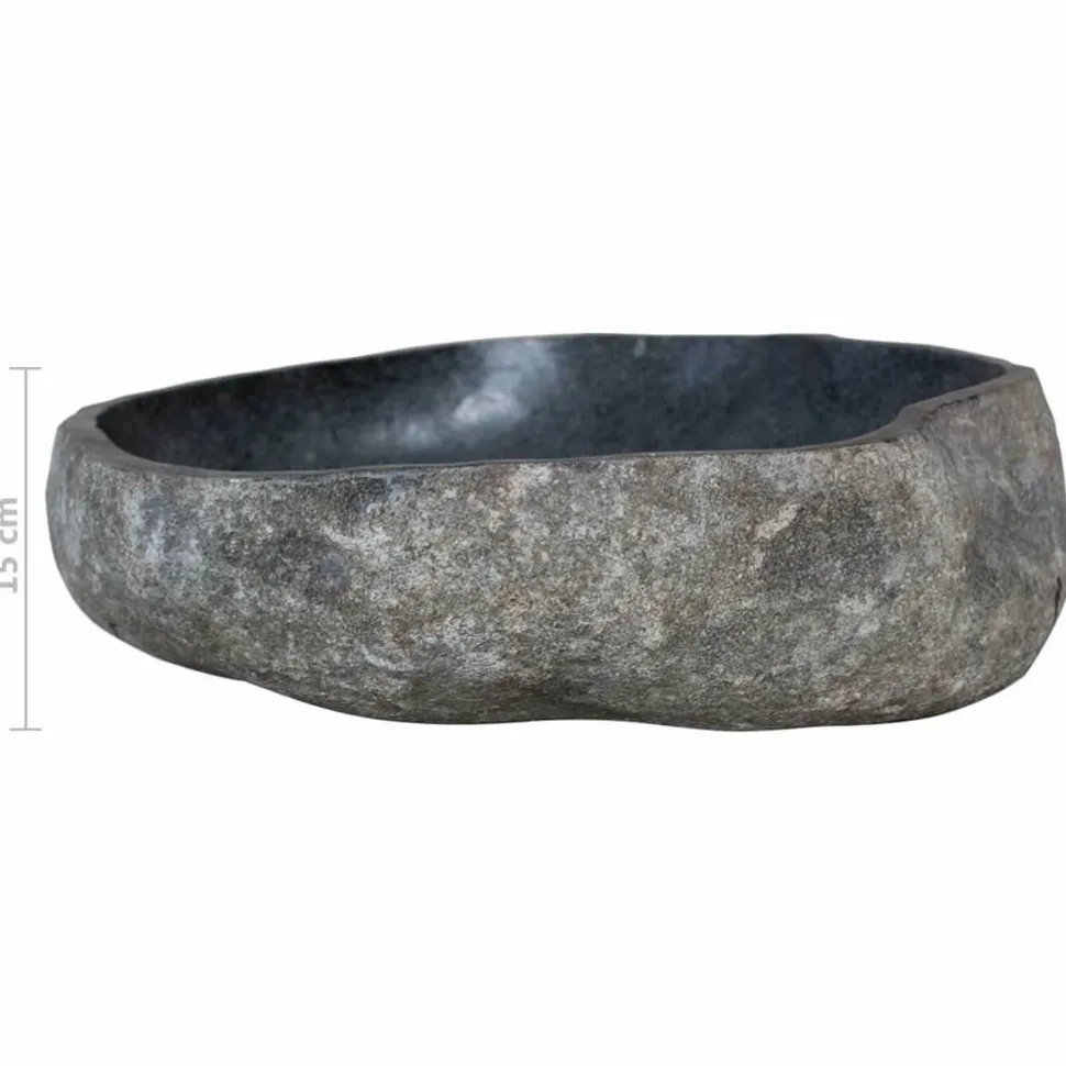 Pesuallas jokikivi soikea 38-45cm
