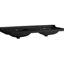Pesuallas Kerasan Waldorf 150x55 cm, kaksoisallas, mattamusta