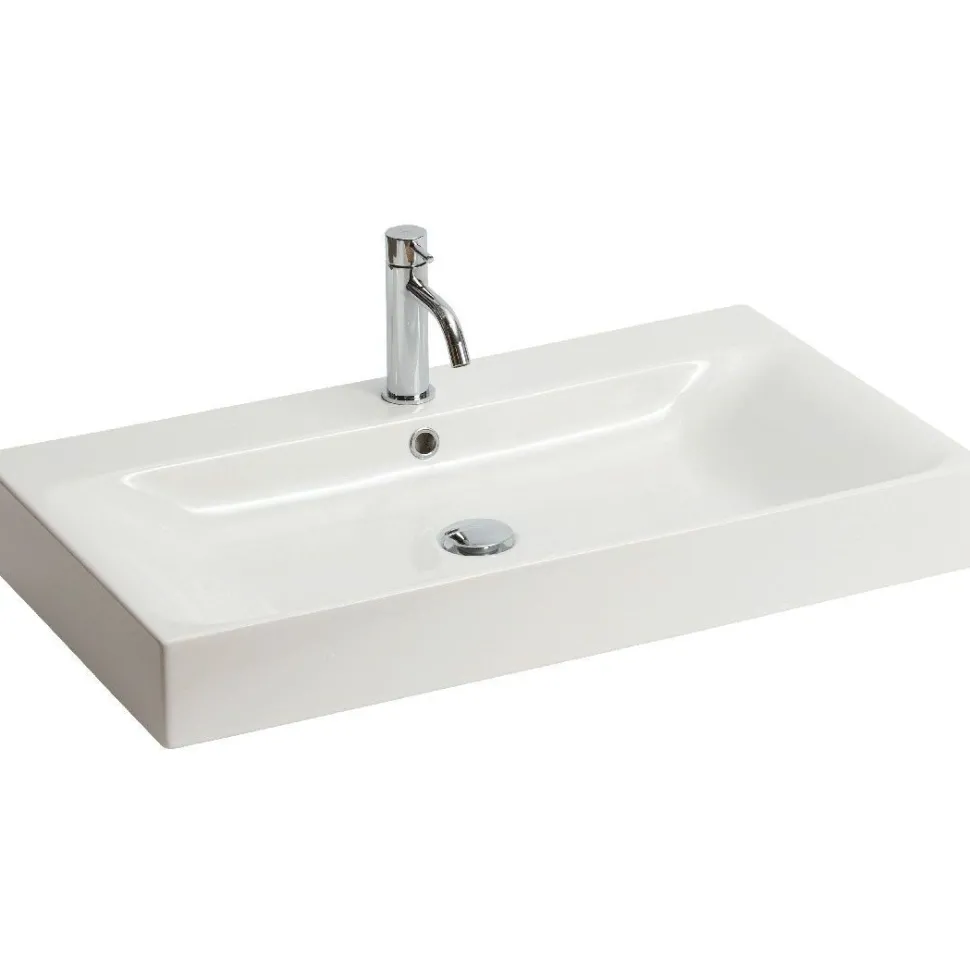Pesuallas Lavabo Cento, valkoinen, eri kokoja