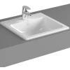 Pesuallas Vitra S20 hananreiällä upotettava 50 cm
