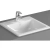 Pesuallas Vitra S20 hananreiällä upotettava 45 cm
