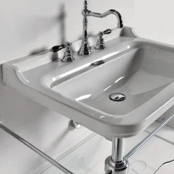 Pesualtaan teline Kerasan Waldorf 880mm pronssi