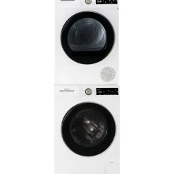 Pesukone ja kuivausrumpu Cylinda FT4474A ja TVP4372XE, 7kg, 1400rpm