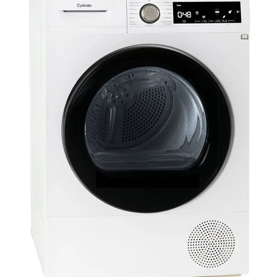 Pesukone ja kuivausrumpu Cylinda FT4474A ja TVP4372XE, 7kg, 1400rpm