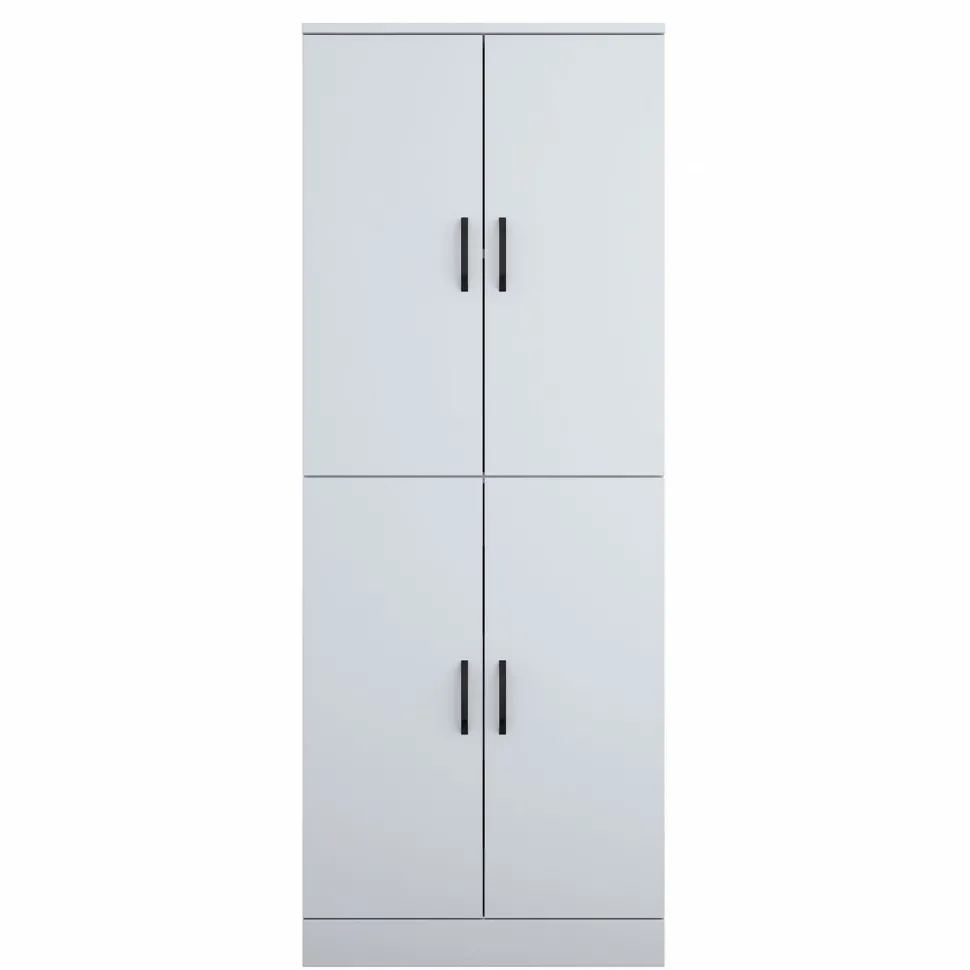 Pesukonekaappi Linento Furniture KD109 - 3198 valkoinen