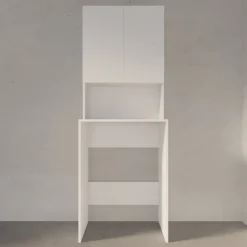 Pesukonekaappi Linento Furniture ADR-482-BB-1, leveys 65cm, korkeus 182 cm, valkoinen