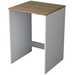 Pesukonekaappi Linento Furniture KD103, pähkinäpuu/valkoinen
