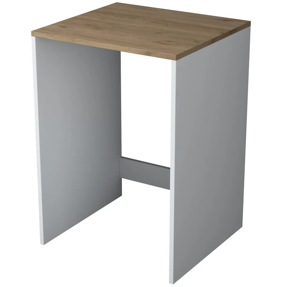 Pesukonekaappi Linento Furniture KD103, pähkinäpuu/valkoinen