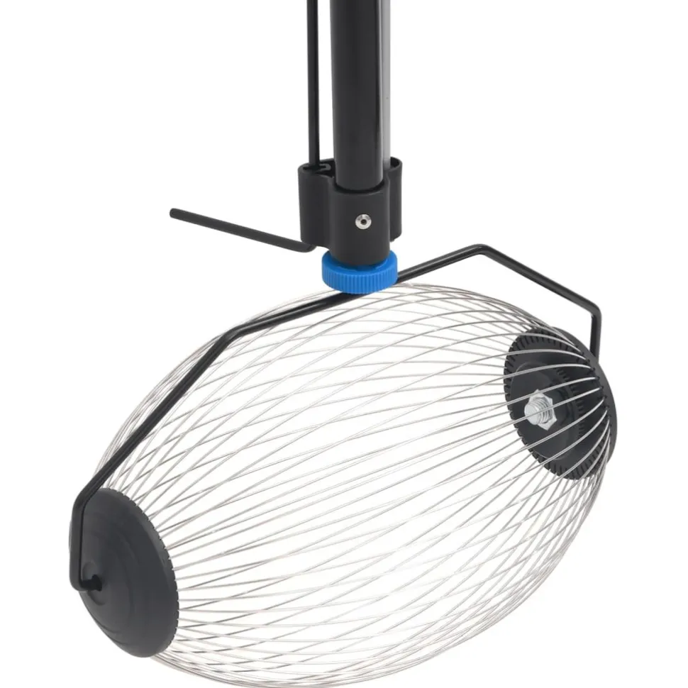 Pähkinäpoimuri sininen 127 cm teräs (64827)
