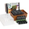 Pienoiskasvihuone Nelson Garden Rootmaster, 195x290 mm, ruskea
