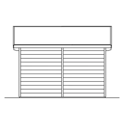 Pihakatos Skan Holz 7,5 m²