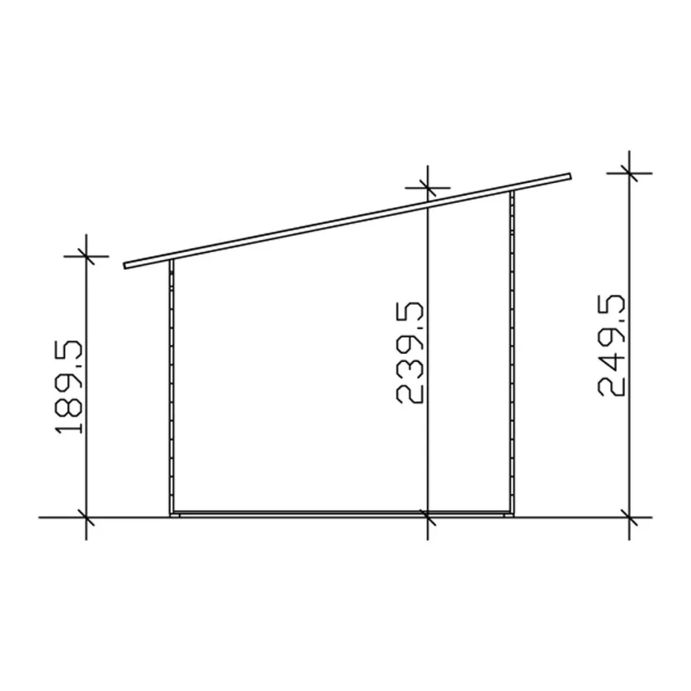 Pihakatos Skan Holz 7,5 m²