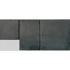 Pihakivi Lakka Roomalainen kivi 80 418x418x80 mm musta