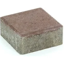 Pihakivi Rudus Kartanonoppa 60 138x138x60 mm sileä ruskea