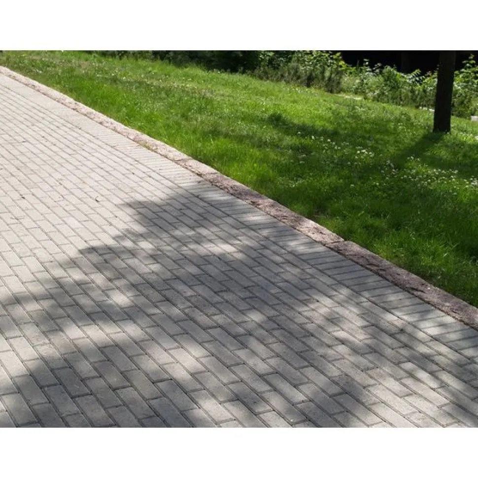 Pihakivi Rudus Luostarikivi 80 208x68x80 mm sileä harmaa