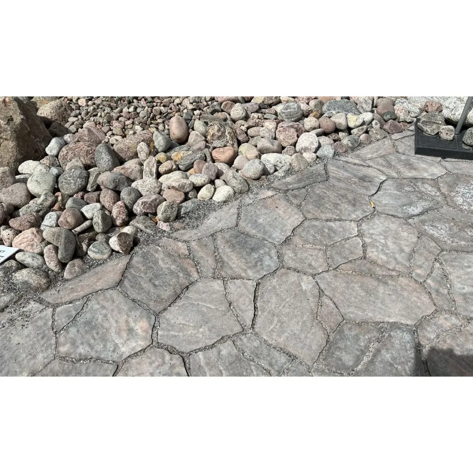Pihakivi Rudus Luotokivi 336x246x80 mm profiloitu hiili