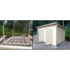 Piharakennuksen asennus 18-21,9 m2 kokoisille rakennuksille