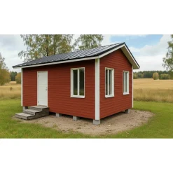 Piharakennuksen runkopaketti Timburg, eri kokoja