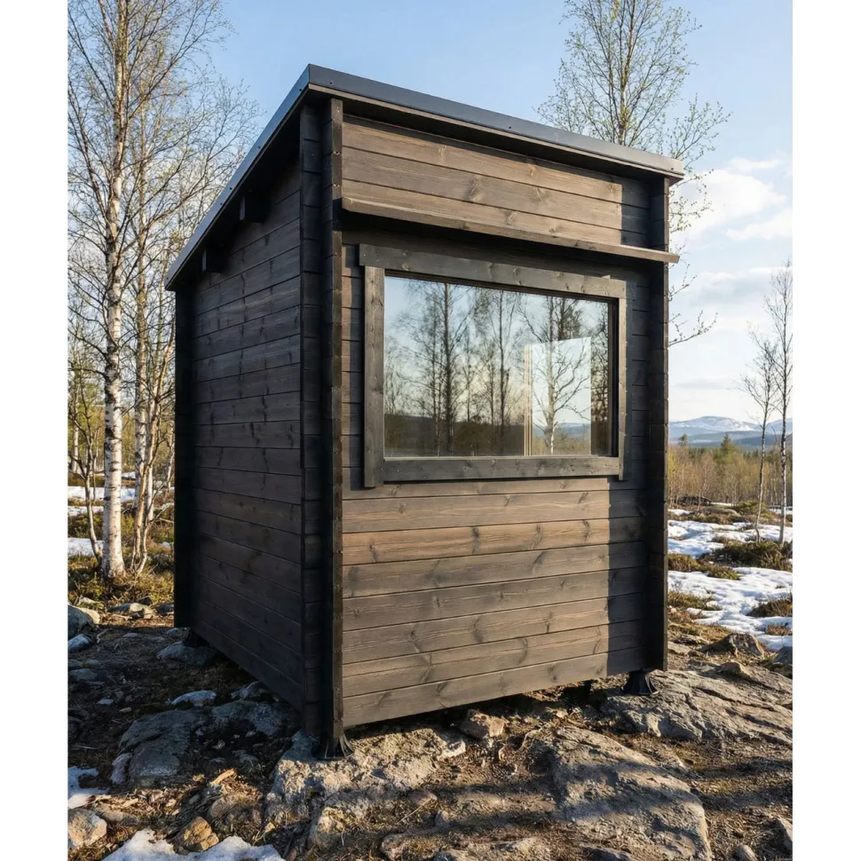 Pihasauna LP Garden Kuutio, 4.2m², pulpettikatto