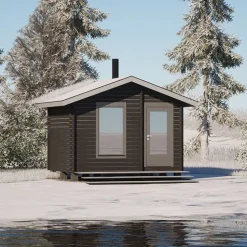 Pihasauna LP Garden Pallas, 11m², harjakattoinen