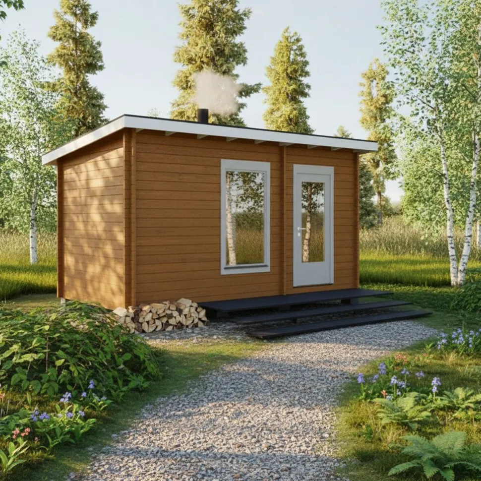 Pihasauna LP Garden Ylläs, 11.2m², pulpettikattoinen