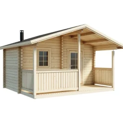 Pihasauna Luoman Lillevilla 17S Uivelo 10,1 + 6,6 m²