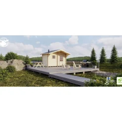 Pihasauna Luoman Lillevilla 10 Kulovesi 7,6 m²