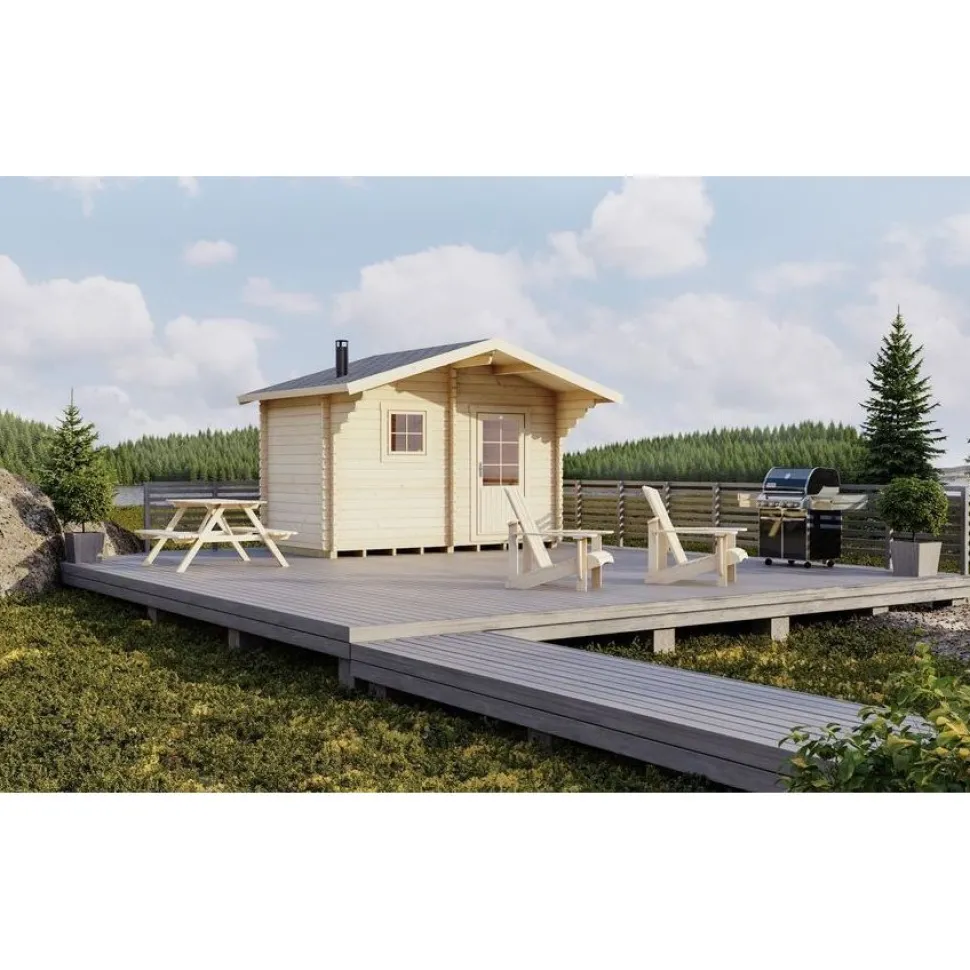 Pihasauna Luoman Lillevilla 10 Kulovesi 7,6 m²