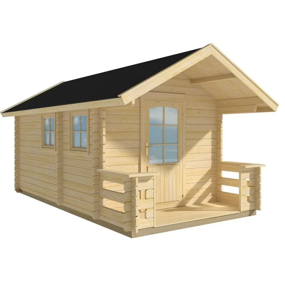 Pihasauna Luoman Lillevilla 7-5 Tiira 10,3 + 2,3 m²