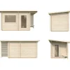 Pihasauna Palmako Sanna 6,8 m²