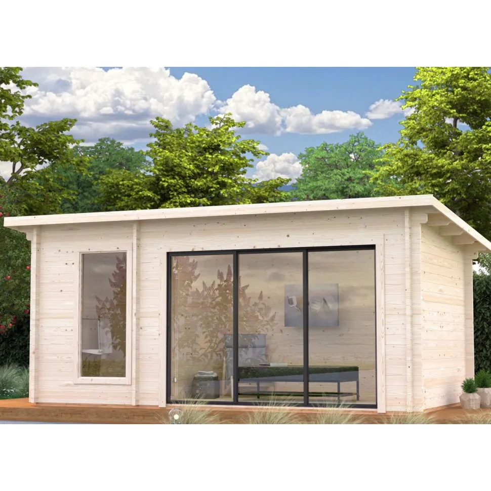 Pihasauna Palmako Sanna, sis.liukuovet 12,8 m²