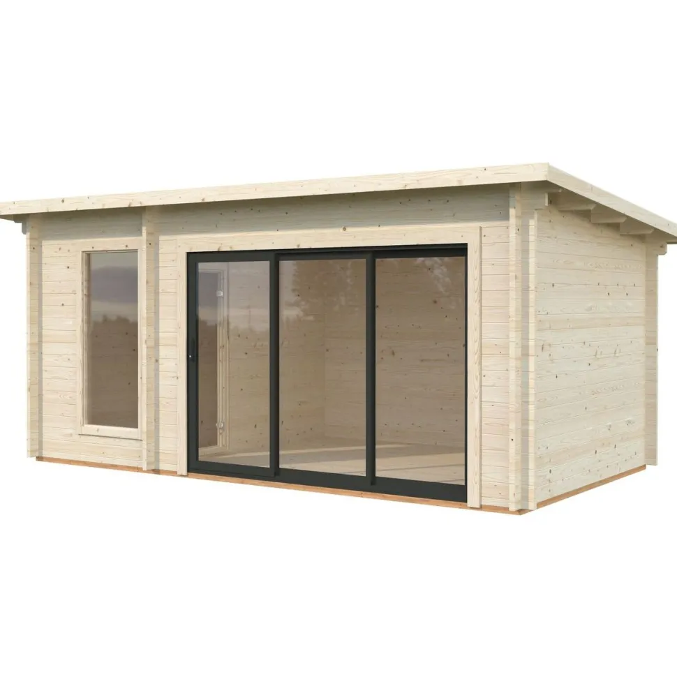 Pihasauna Palmako Sanna, sis.liukuovet 12,8 m²
