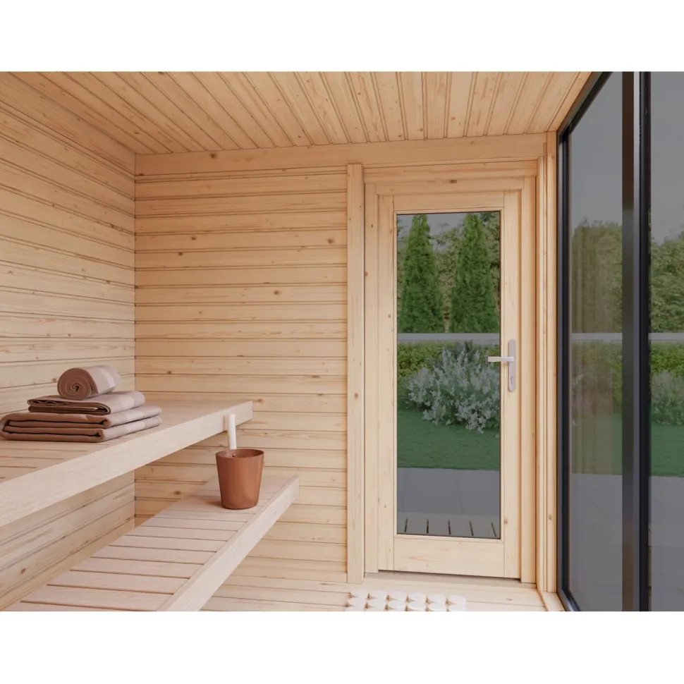 Pihasauna Palmako Sarah 3,8+2,1 m2