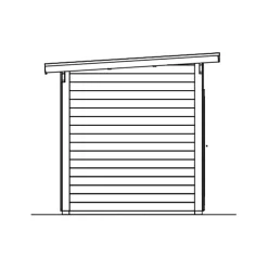 Pihasauna Skan Holz Helsinki 4, 8,3m²